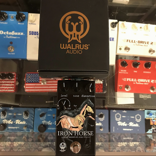 2023 Walrus Audio Iron Horse V3 Limited Edition Halloween Black