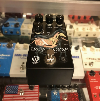 2023 Walrus Audio Iron Horse V3 Limited Edition Halloween Black