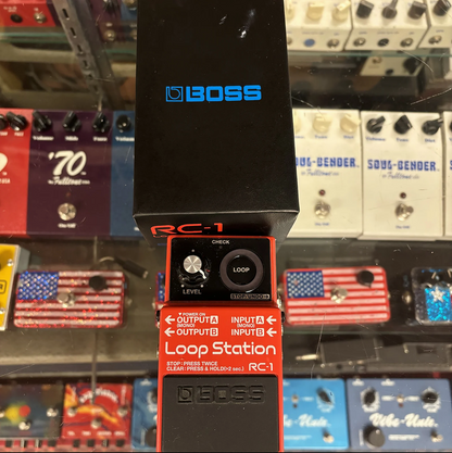 Boss RC-1 Loop Station 2014 - Present - Red