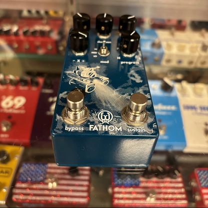 Walrus Audio Fathom Multi-Function Reverb Blue