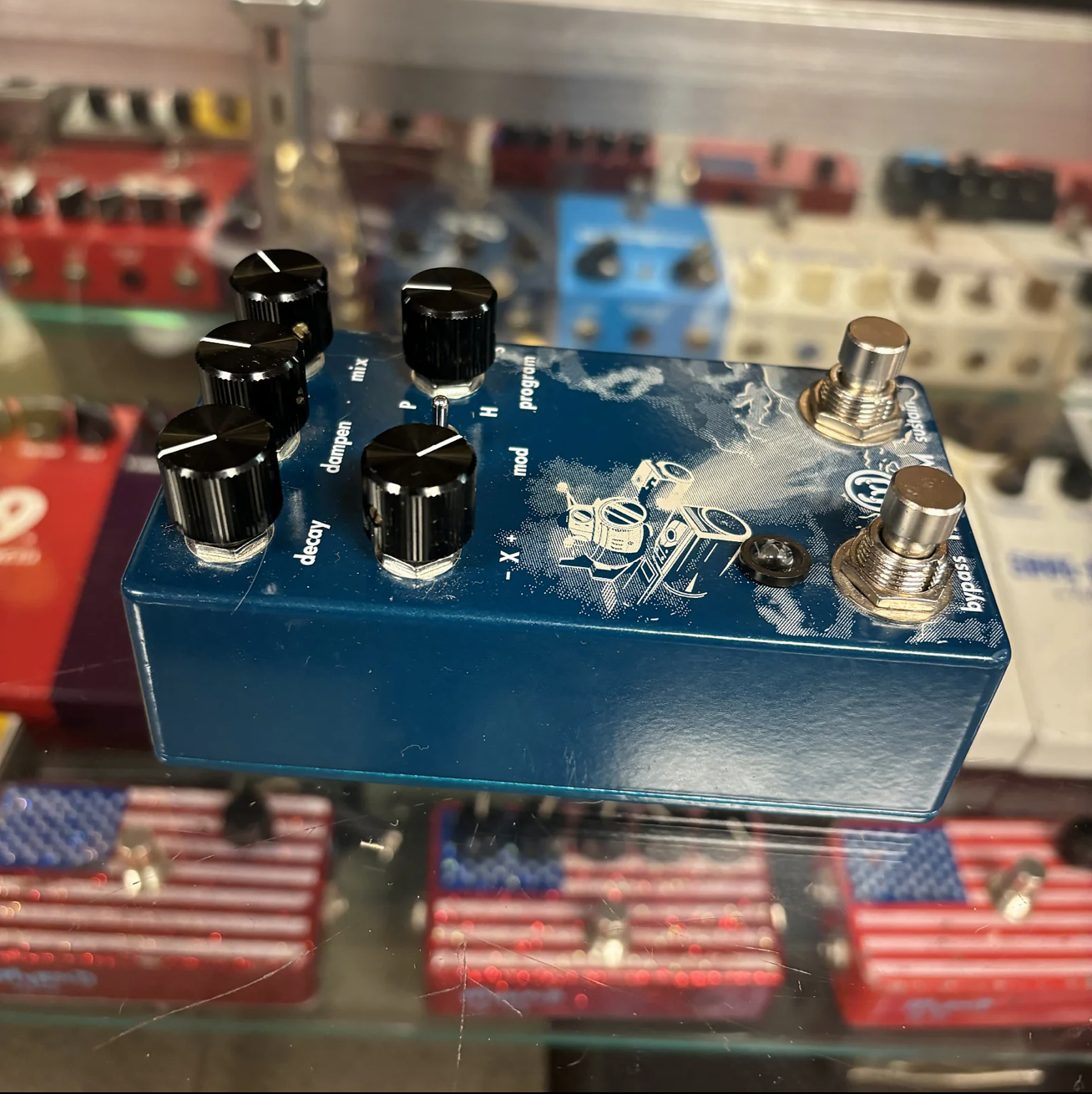 Walrus Audio Fathom Multi-Function Reverb Blue