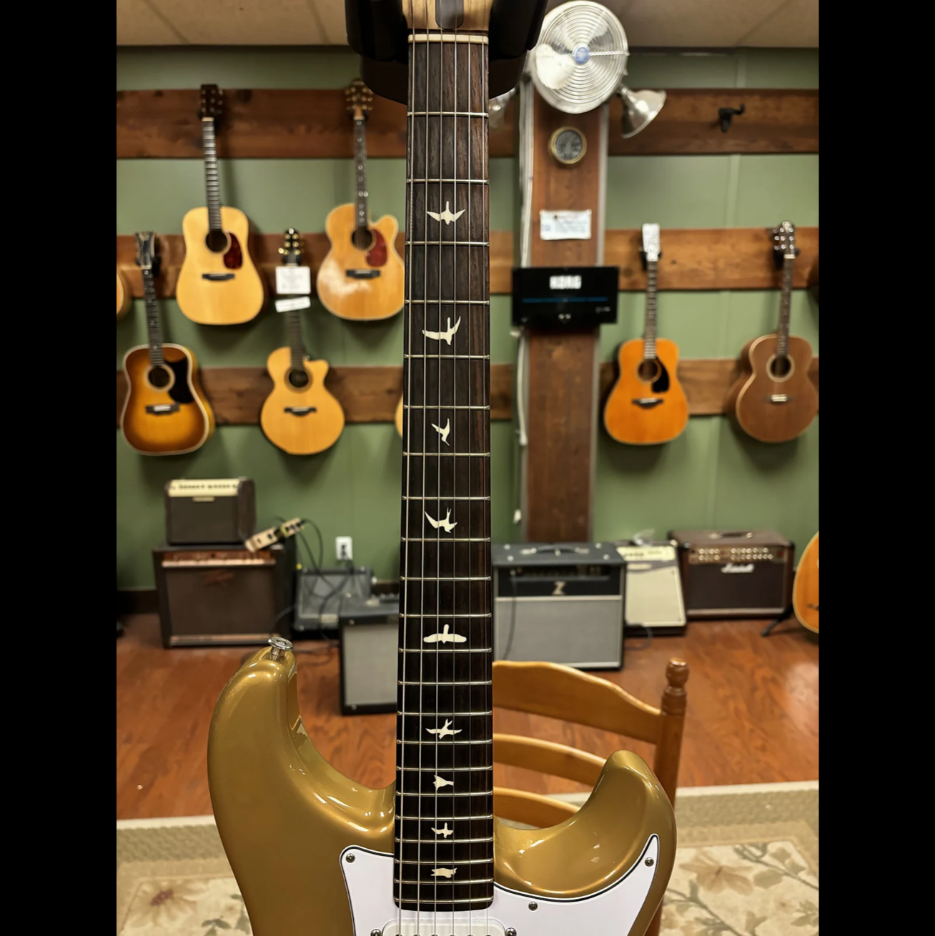 2021 PRS Silver Sky John Mayer Signature with Rosewood Fretboard Golden Mesa