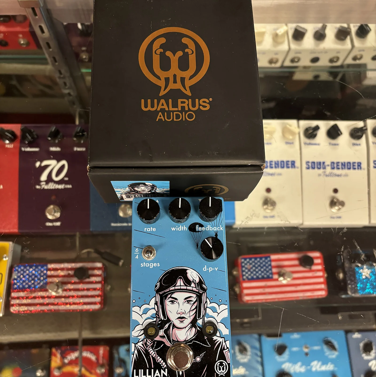 Walrus Audio Lillian Multi-Stage Analog Phaser Blue