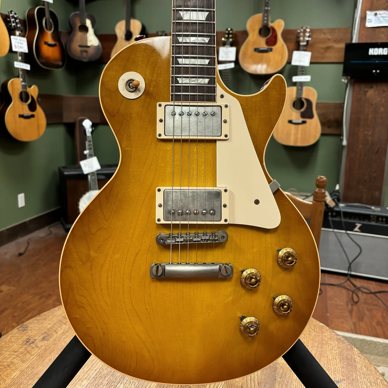 2009 Gibson Custom Shop ‘58 Les Paul Reissue Plain Top Honey R8