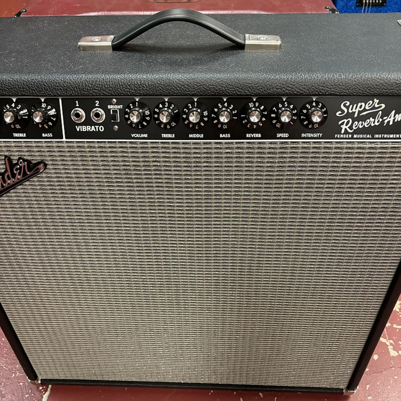 Fender '65 Super Reverb Reissue 45-Watt 4x10" Guitar Combo Black